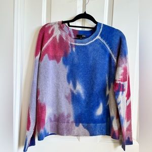 Bloomingdales Aqua Cashmere Sweater